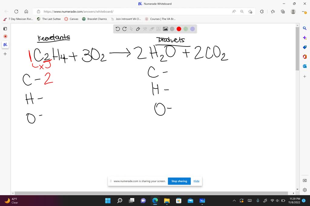 SOLVED How does the law of conservation of mass apply to this