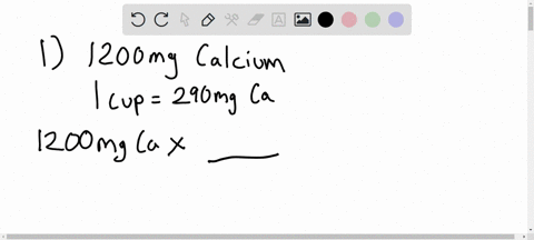 answer-each-question-completely-please-answer-by-showing-calculation-show-all-work-and-give-explanations-in-a-minimum-of-three-sentences-1-the-recommended-daily-dose-of-calcium-for-an-18-yea-98701