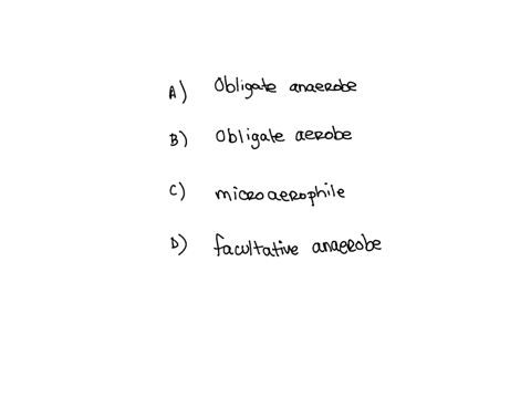 four-tubes-are-illustrated-with-cultures-grown-in-a-medium-that-diffusion-slows-oxygen-match-the-culture-tube-with-the-correct-type-of-bacteria-from-the-following-list-facultative-anaerobe-o-85408