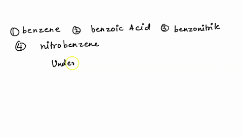 q19-which-of-the-following-undergoes-the-most-rapid-sulfonation-upon-treatment-with-fuming-sulfuric-acid-benzene-benzoic-acid-benzonitrile-nitrobenzene-40192