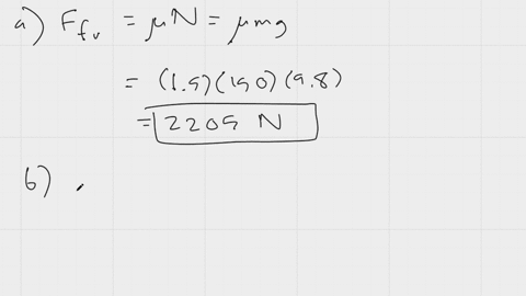 a-150-kg-block-slides-across-ice-and-comes-to-a-stop-in1250ma-coefficient-of-kinetic-friction-between-ice-and-block-is1800what-is-the-frictional-force-acting-on-the-blockb-what-was-the-speed-39956