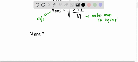 what-is-the-temperature-in-k-of-a-sample-of-nitrogen-with-an-root-mean-square-velocity-of-6580-ms-the-universal-gas-constant-r83145-jmolk