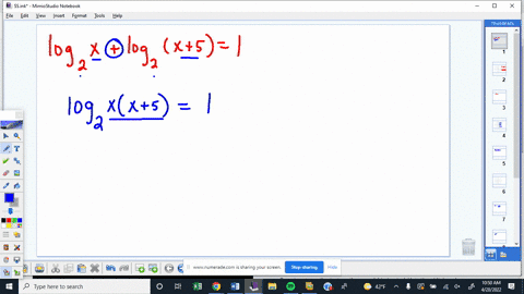 solve-each-equation-log-_2-xlog-_2x51-03106