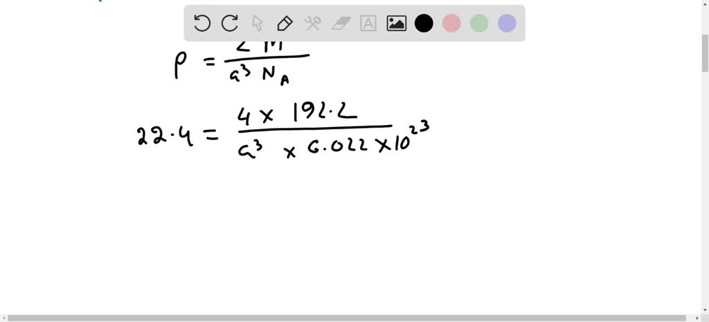 SOLVED: OL COYG1. 3.8 Calculate the radius of an iridium atom, given ...