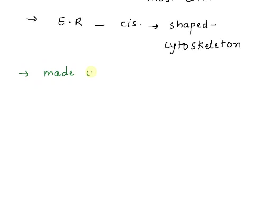 SOLVED: Terminal cisterns . a) are made of smooth endoplasmic reticulum ...