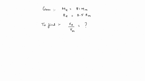 the-mass-of-the-earth-is-81-times-that-of-the-moon-and-the-radius-of-the-earth-is-35-times-that-of-the-moon-the-ratio-of-the-acceleration-due-to-gravity-at-the-surface-of-the-earth-to-that-at-the-surf