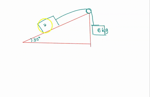 question-3-two-masses-are-connected-by-string-which-passes-over-mass-hangs-pulley-with-negligible-mass-and-vertically-and-one-mass-slides-on-friction-one-300-degree-frictionless-incline-is-6-63944