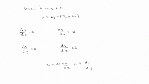 q4-a-two-dimensional-fluid-flow-is-characterized-by-eulerian-description-as-u-ax-t2v-by-_-t2a-b-0-derive-the-corresponding-the-lagrangian-description-given-that-the-initial-position-of-the-f-04516