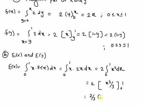 10-let-the-joint-probability-density-function-of-random-variables-x-and-y-be-given-by-2-if-0-y-c-1-fy-o-elsewhere-calculate-the-marginal-probability-density-functions-of-x-and-y-respectively-82964