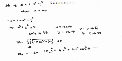 find-the-area-surface-area-of-the-part-of-the-paraboloid-z1-x2-y2-that-lies-above-the-plane-z-4-83294