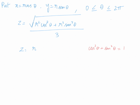 5-points-find-parametrization-of-the-portion-of-the-cone-22-y23-between-the-planes-z-1-and-z-43-use-the-parametrization-to-formulate-the-area-of-the-surface-a5-double-integral-then-evaluate-78818