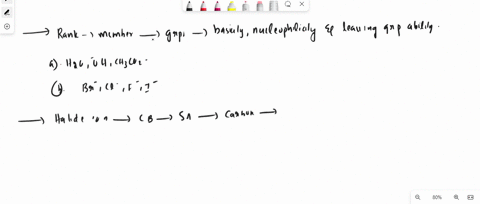 rank-the-members-of-the-following-groups-in-order-of-basicity-nucleophilicity-and-leaving-group-ability-expain-your-answers-ho-oh-chcoz-d-br-ci-f-i-predict-the-effect-of-the-changes-given-be-65486