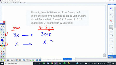 currently-nora-is-3-times-as-old-as-damon-in-8-years-she-will-only-be-2-times-as-old-as-damon-how-old-will-damon-be-in-8-years-a-8-years-old-b-16-years-old-c-24-years-old-d-32-years-old-51916