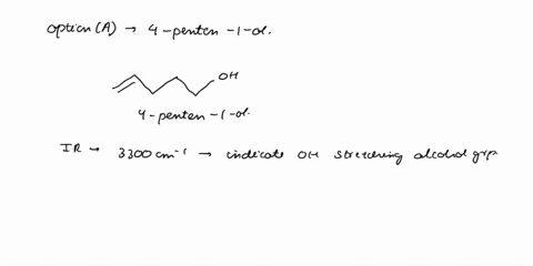 which-of-the-following-compounds-most-consistent-with-the-attached-ir-spectrum-the-molecular-formula-of-the-unknown-cshjoo-oh-tetrahydropyran-cyclopentanol-oh-a-penten-ol-2pentanone-4-penlen-16297