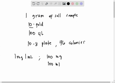 1-you-are-given-a-1-gram-soil-sample-of-unknown-bacterial-load-after-doing-10-fold-serial-dilutions-of-the-soil-in-sterile-water-100-ul-volumes-are-taken-from-each-dilution-for-preparation-o-03171