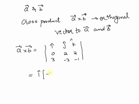 point-find-two-unit-vectors-orthogonal-to-a-022-andb-3-3-1-enter-your-answer-so-that-the-first-non-zero-coordinate-of-the-first-vector-is-positive-first-vector-second-vector-93657