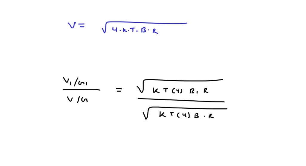 '69. The noise output of a resistor is amplified by a noiseless