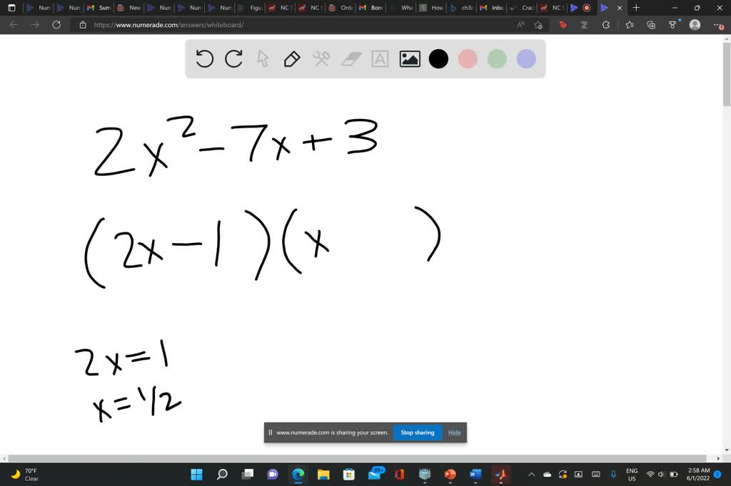 solved-show-that-1-2-is-the-zero-of-the-polynomial-2x-2-7x-3