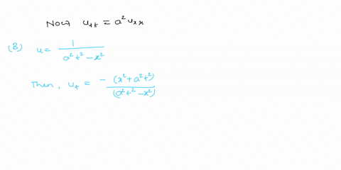 show-that-the-function-uux-t-is-a-solution-of-the-wave-equation-u_t-ta2-u_x-x-a-usin-k-x-sin-a-k-t-b-88957