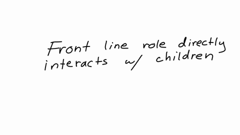 which-of-the-following-early-childhood-educators-is-working-in-a-front-line-role