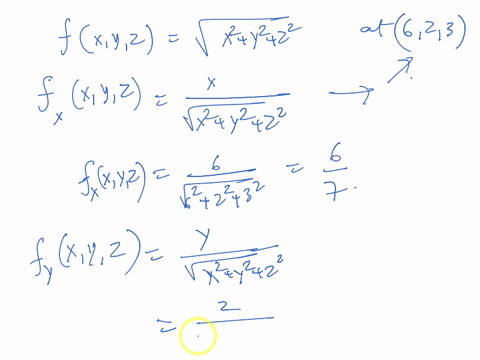 find-the-linear-approximation-of-the-function-fx-y-z-x2-y2-z2-at-6-2-3-and-use-it-to-approximate-the-number-6012-1972-2982-round-your-answer-to-five-decimal-places-f601-197-298-28006
