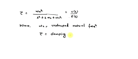 for-the-system-shown-in-figure-1-with-unit-step-input-1-delennine-the-value-of-k-when-the-damping-ratio-062-2-obtain-rise-tine-peak-time-and-settling-time-for-50-of-steady-state-ertor-rs-cs-55584