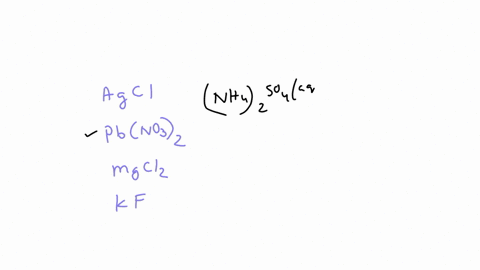 which-of-the-following-could-you-add-to-a-solution-of-nh42so4-to-form-a-precipitate-group-of-answer-choices-agcl-pbno32-mgcl2-kf-89828