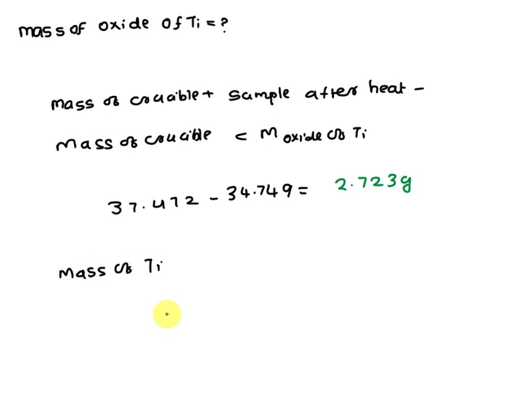SOLVED A student used the procedure described in this module to heat a