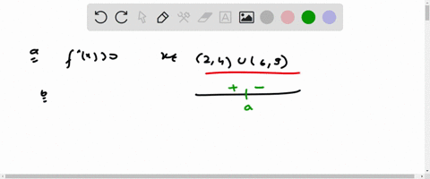 the-graph-of-the-first-derivative-function-f-is-shown-assume-the-function-defined-only-for-0-x-9-yefw-on-what-intervals-is-increasing-enter-vour-answer-using-interval-notation-_-at-what-valu-43435