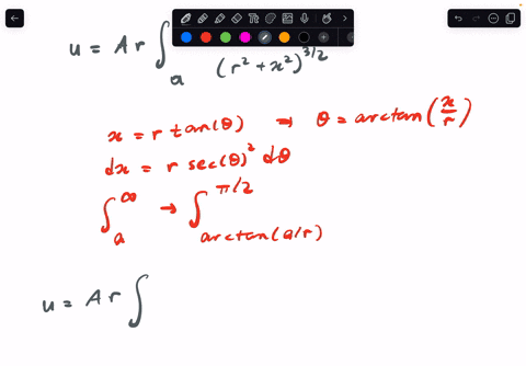 in-electromagnetic-theory-the-magnetic-potential-u-at-a-point-on-the-axis-of-a-circular-coil-is-given-by-ua-r-int_ainfty-fracmathrmd-xleftr2x2right3-2-where-a-r-a-are-constants-compute-usquare-text-hi