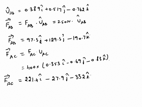 5problem-2-9214th-ed-express-each-of-the-forces-in-cartesian-vector-form-and-determine-the-magnitude-and-coordinate-direction-angles-of-the-resultant-force-075-m-fab250n-3m-fac400n-2-m-211-b-97712