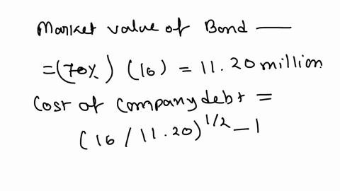 a-companys-debt-is-given-by-a-bond-that-will-mature-in-two-years-after-two-years-the-company-will-terminate-all-activity-the-company-unlevered-equity-value-in-two-years-can-be-17-millions-wi-82973