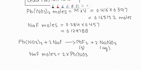 what-is-the-lead-ii-ion-concentration-in-a-solution-prepared-by-mixing-397-ml-of-0416-m-lead-ii-nitrate-with-457-ml-of-0284-m-sodium-fluoride-the-ksp-of-lead-ii-fluoride-is-36-97208