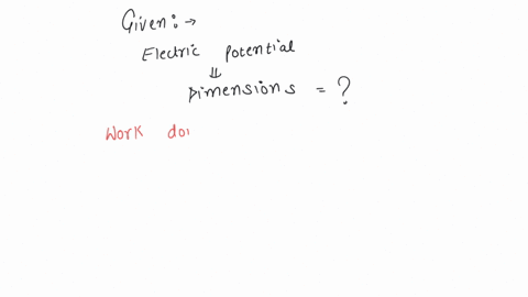 find-out-the-dimension-of-electric-potential