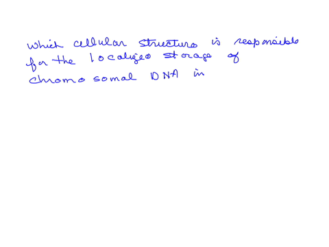 which-cellular-structure-is-responsible-for-the-localized-storage-of-chromosomal-dna-in-a-eukaryotic-cell-choose-one-a-endoplasmic-reticulum-b-lysosome-c-nucleus-d-golgi-apparatus