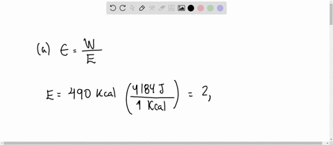 a-what-is-the-efficiency-of-an-out-of-condition-professor-who-does-190-105-j-of-useful-work-while-metabolizing-490-kcal-of-food-energy-926-b-how-many-food-calories-would-a-well-conditioned-athlete-met