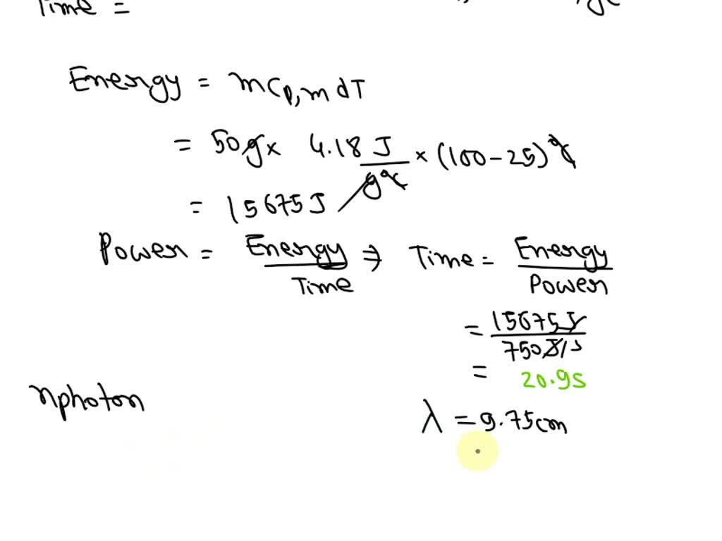 SOLVED A certain microwave oven delivers 750 . watts (J / s) of power