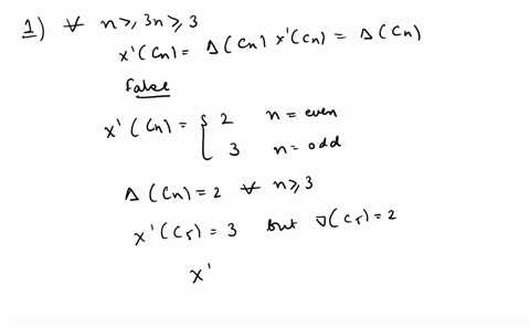 he-following-statements-are-about-the-chromatic-number-gg-and-the-chromatic-index-gg-of-graphs-we-use-gg-for-the-maximum-degree-of-gg-are-the-following-statements-true-or-false-1-for-all-n3n-59884