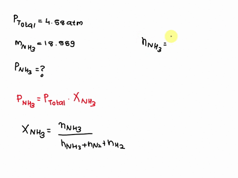 a-mixture-of-gases-contains-214-g-of-n2-585-g-of-h2-and-1858-g-of-nh3-if-the-total-pressure-of-the-mixture-is-458-atm-what-is-the-partial-pressure-of-nh3-hint-determine-the-mole-fraction-of-60912