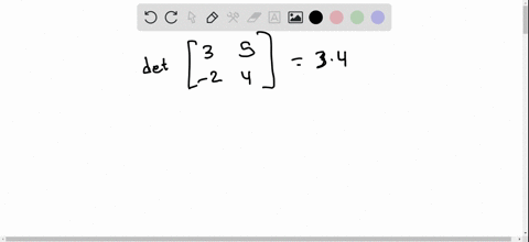 evaluate-the-determinant-of-the-given-matrix-if-the-matrix-is-invertible-use-equation-2-to-find-its-24779