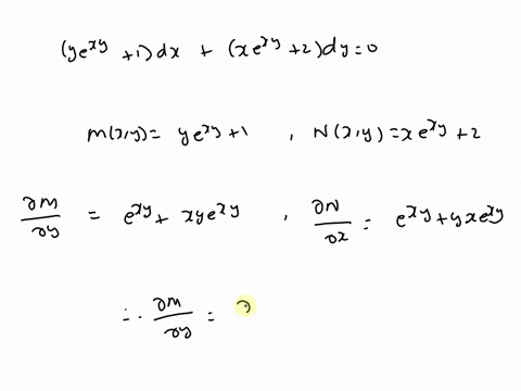 consider-the-exact-first-order-diff-equ-mxy-ve-1-1-i-ye-idx-xe-2dy-0-where-nxy-e-v-2-the-general-solution-of-the-diff-equ-t-in-the-implicit-form-is-3-a-xv-y-txy-2-3-b-x-x-yty-2-c-3-c-x-_x-y-51625