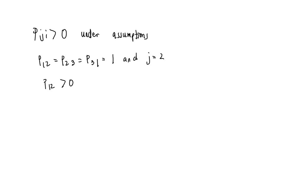 SOLVED: Show that if state i is recurrent and state i does not ...