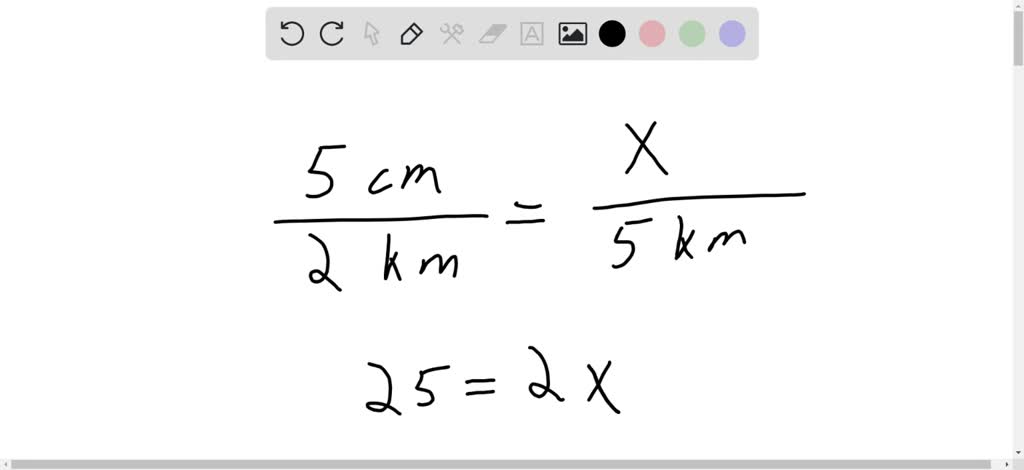 SOLVED A Scale On A Map Shows That 3 Centimeters 10 Kilometers What 