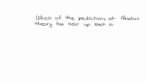 which-of-the-predictions-of-freudian-theory-has-held-up-best-over-time-77683