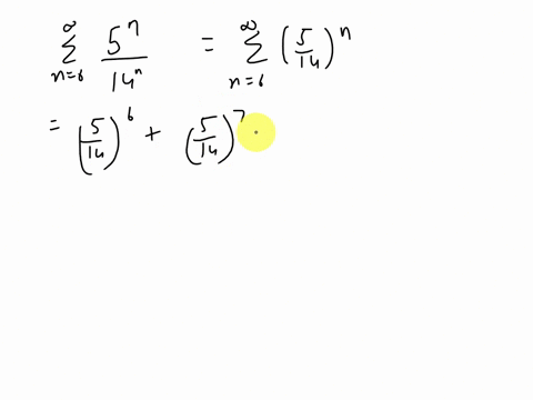 point-use-the-formula-for-the-sum-of-geometric-seres-t0-find-the-sum-or-state-that-the-series-diverges-enter-div-for-a-divergent-series-5-5-14-preview-my-answers-submit-answers-46103