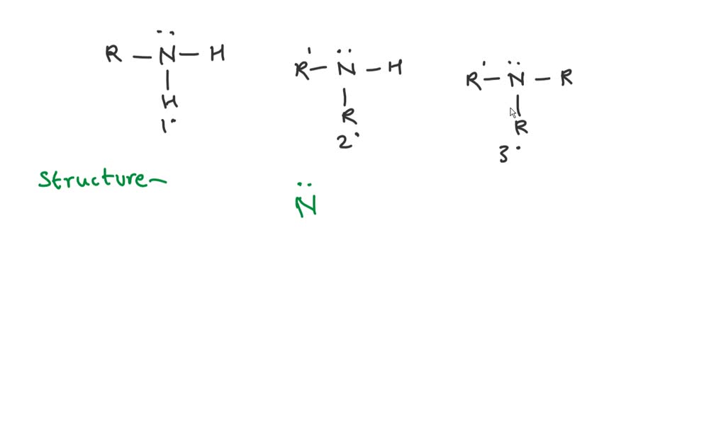 Solved Draw The Condensed Structure Of A Amine With Carbon Atoms And No Double Triple