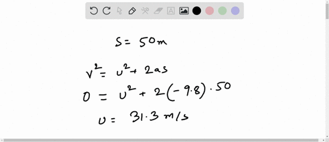 with-what-speed-must-a-ball-be-thrown-vertically-from-ground-level-to-rise-to-a-maximum-height-of-50-92643