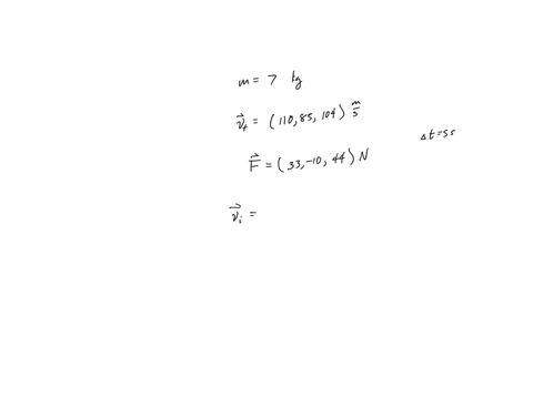 in-outer-space-rock-of-mass-kg-is-acted-on-by-a-constant-net-force-33-10-44-n-during-a-5-s-time-interval-at-the-end-of-this-time-interval-the-rock-has-a-velocity-of-110-85-104-ms_-what-was-t-58556