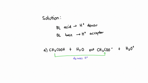 for-each-of-the-following-reactions-identify-the-bronsted-lowry-acids-and-bases-and-the-conjugate-acid-base-pairs-a-ch3coohaq-h2oaq-ch3coo-aq-h3o-aq-b-hbr-aq-nh3-aq-br-aq-nh4-aq-30861