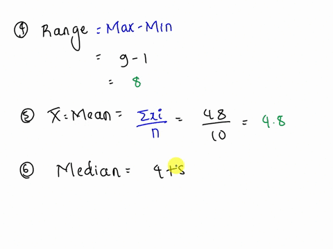 questions-410-calculate-the-following-descriptive-statistics-using-the-sample-data-provided-data-2-4-6-1-7-8-3-3-5-9-x-2-4-6-1-7-8-3-3-s-9-48-x2-4-16-36-1-49-64-9-9-25-81-294-4-range-5-mean-55967